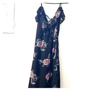 NWT Off-the-shoulder Maxi Dress
